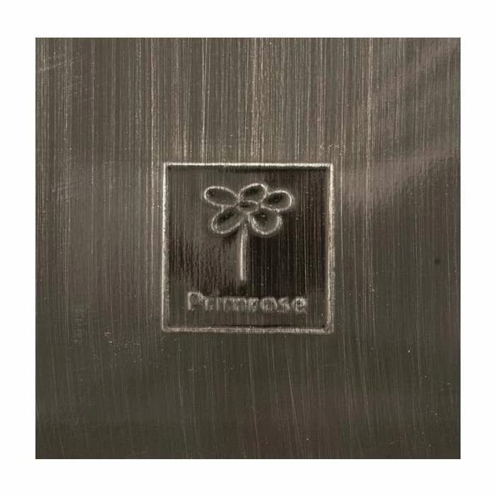 50cm Zinc Galvanised Mocha Brown Cube Planter - By Primrose™ - Image 2