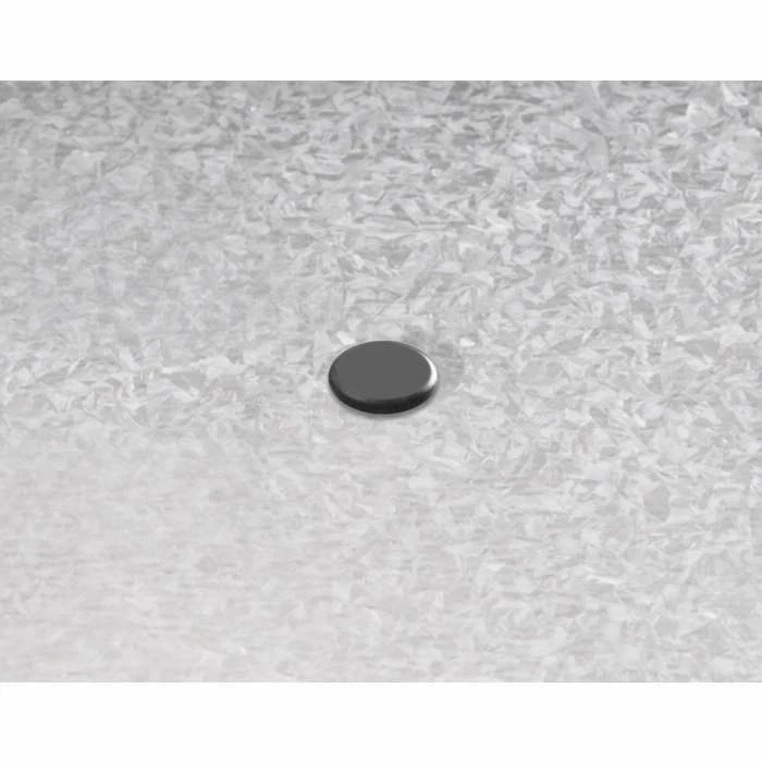 H42.5cm Zinc Galvanised Silver Flared Square Planter -By Primrose™ - Image 4