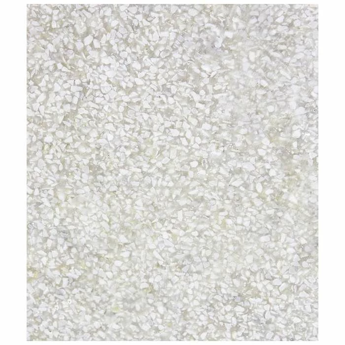 91cm Polyterrazzo White Tall Flared Square Planter - Image 4