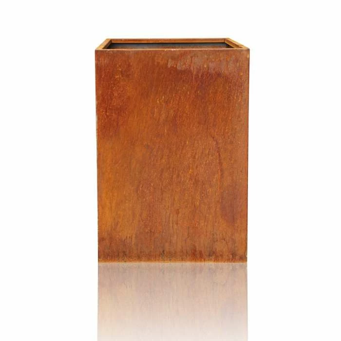 H60cm Tall Corten Steel Planter - Image 3