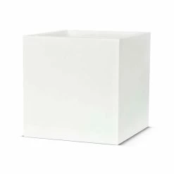 30cm Capi LUX White Cube Planter