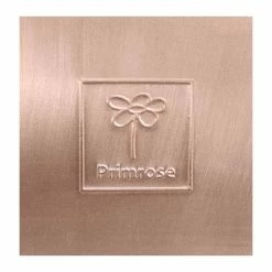 H50cm Zinc Galvanised Tall Cube Planters in Copper - By Primrose™