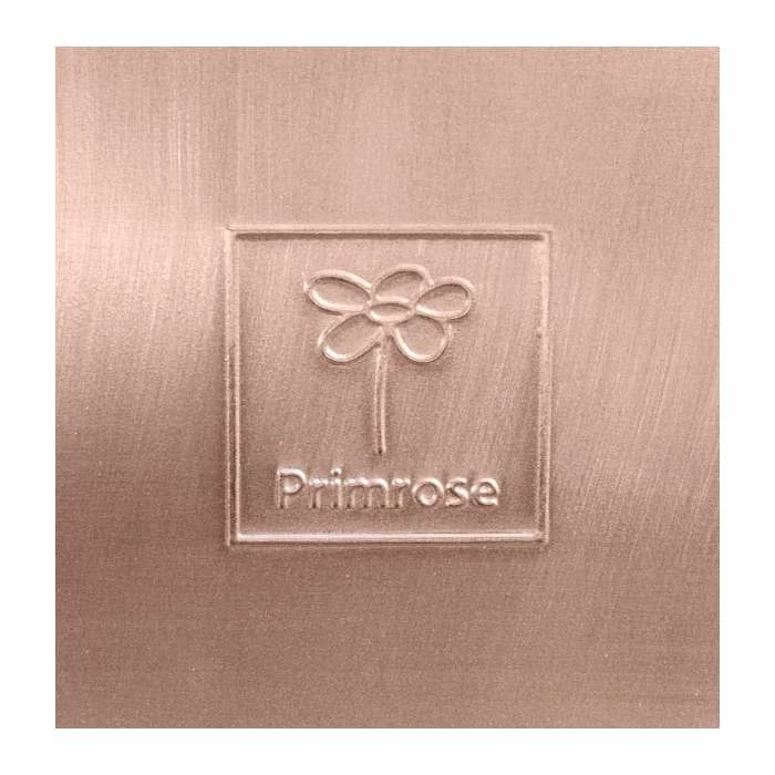 H50cm Zinc Galvanised Tall Cube Planters in Copper - By Primrose™