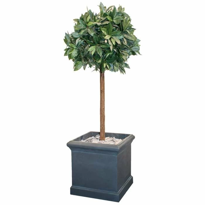 H47cm Blenheim Lead Effect Cube Planter - By Terra Pot™ - Image 3