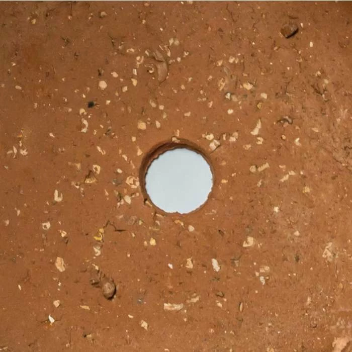 H50cm Large Light Terracotta Large Cube Planter - Image 6