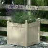 H43cm Classic Planter in Nutmeg