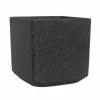 35cm Cube Planter in Black
